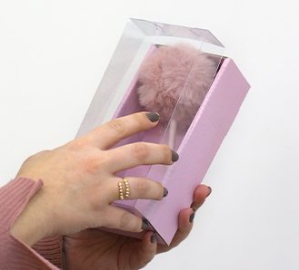 Box with Transparent Cover